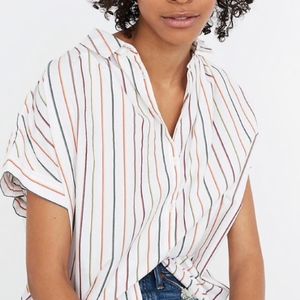 Madewell Central Shirt in Sadie Stripe